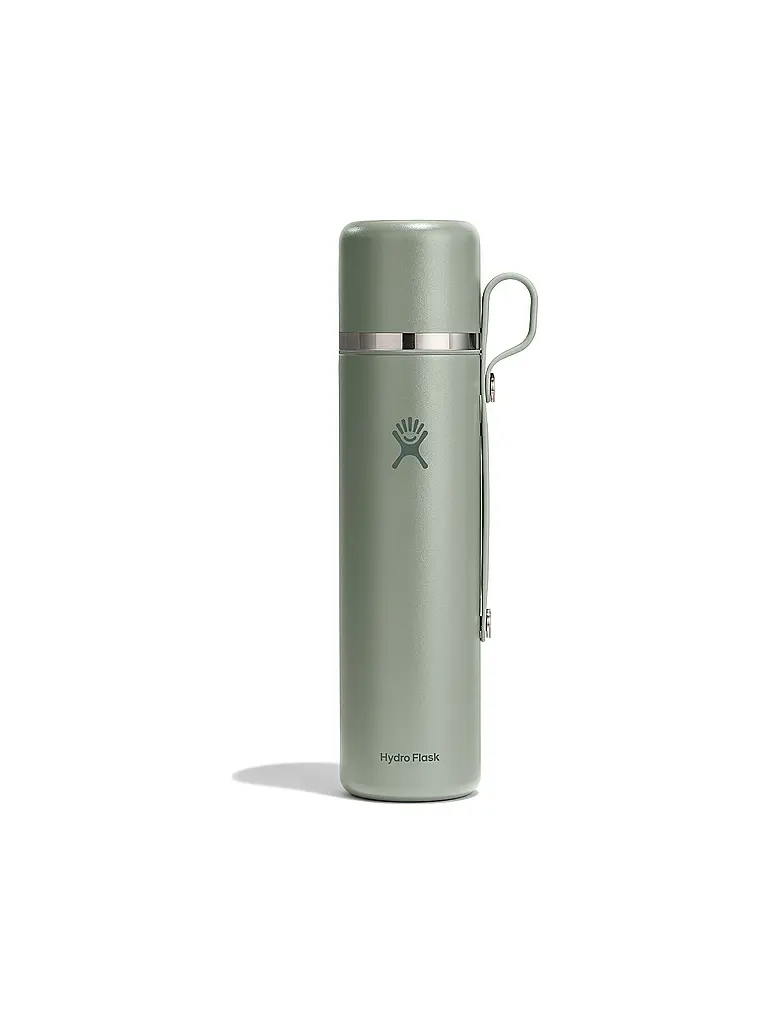 HYDRO FLASK | Borraccia Hot Flask & Cup isolata 1065ml | Oliva