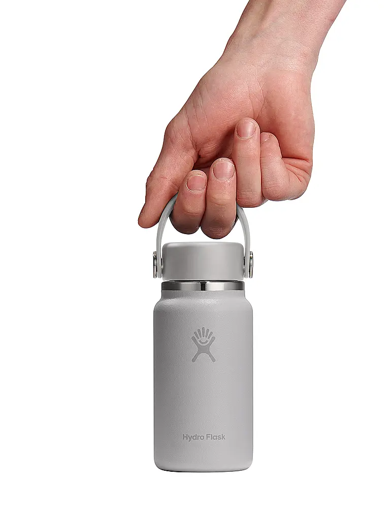HYDRO FLASK | Borraccia Micro Hydro Mini 200ml | Grigio chiaro