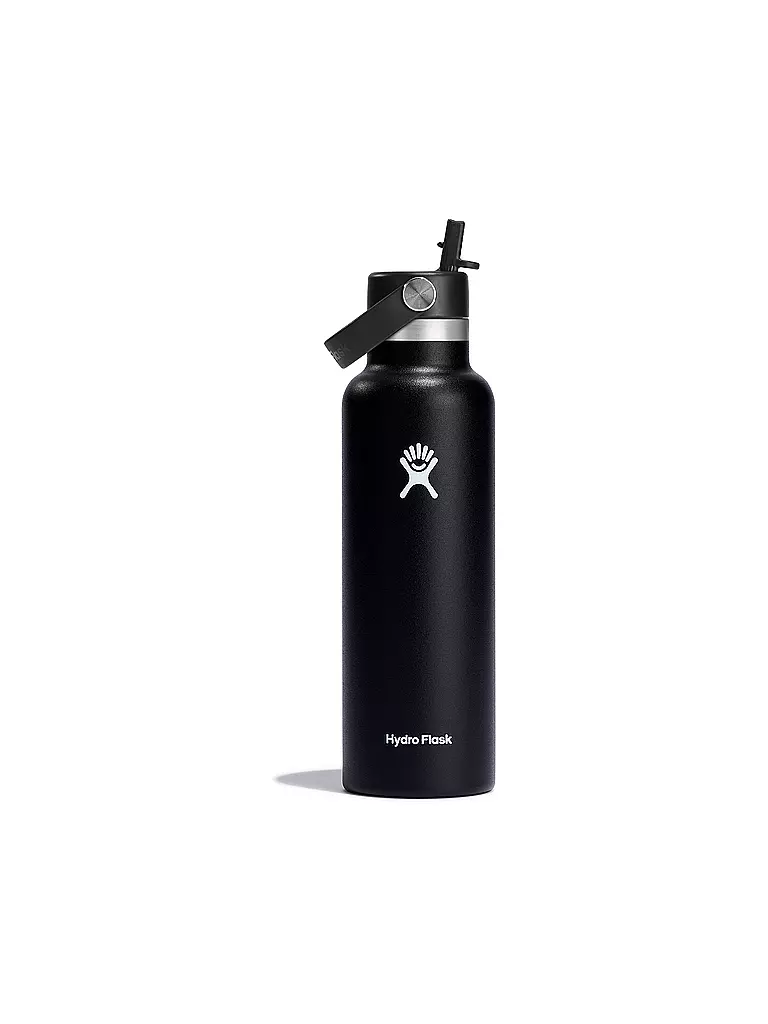 HYDRO FLASK | Borraccia Standard Flex Straw Cap 621ml | Nero