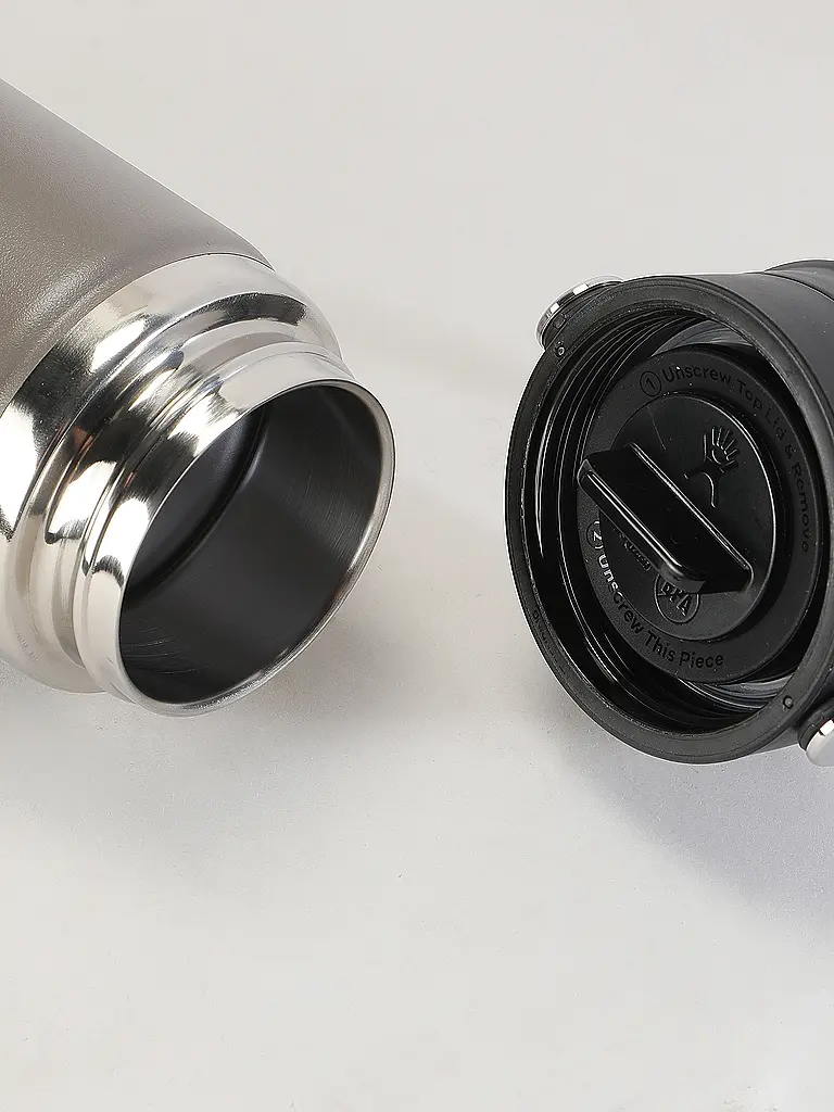 HYDRO FLASK | Borraccia Wide Mouth con tappo Flex Sip 710ml | Marrone chiaro