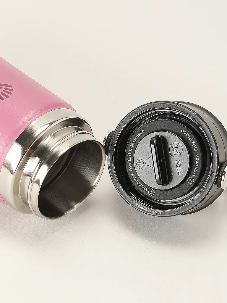 HYDRO FLASK | Borraccia Wide Mouth con Tappo Flex Sip 710ml | Bacca