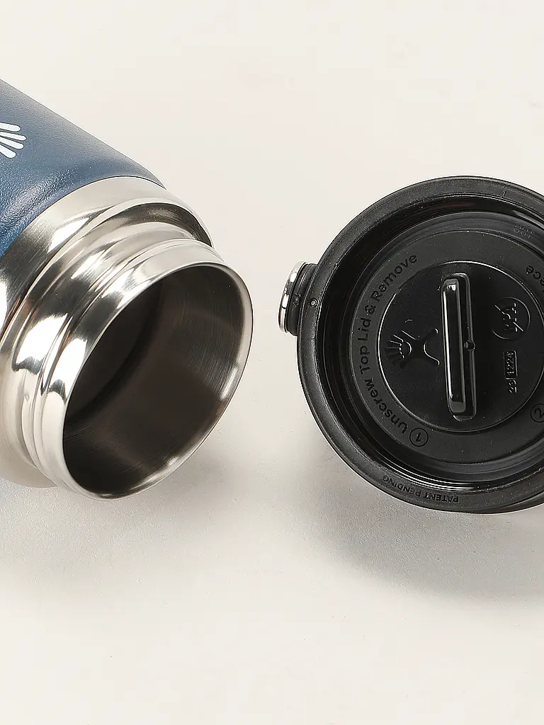 HYDRO FLASK | Borraccia Wide Mouth Flex Sim Lid 354ml | Blu scuro