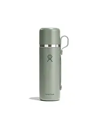 HYDRO FLASK | Borraccia Hot Flask & Cup isolata 828ml | Oliva