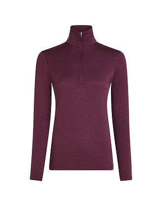 ICEBREAKER | Zipshirt intimo da donna Oasis 200