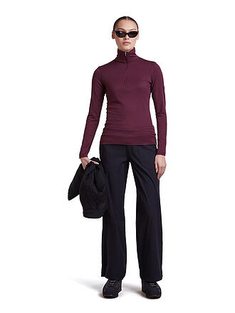 ICEBREAKER | Zipshirt intimo da donna Oasis 200