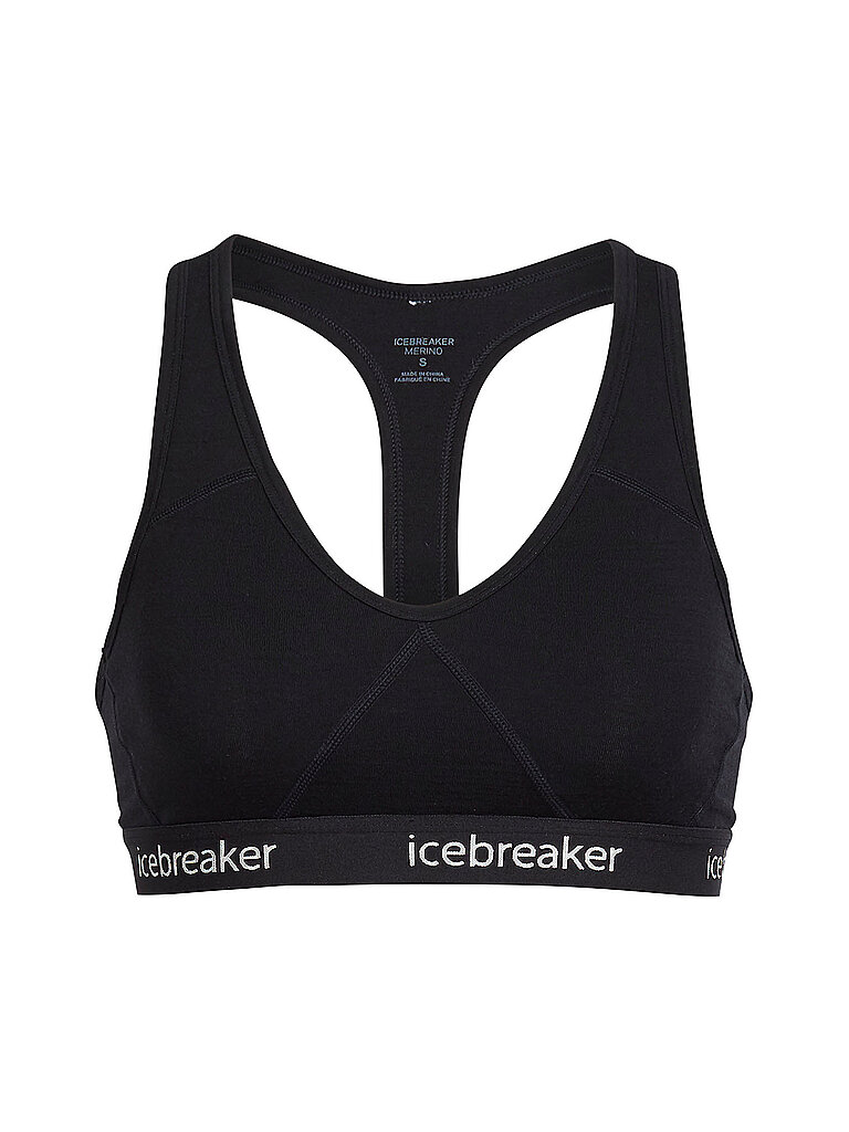 Reggiseno sportivo da donna Sprite Racerback nero XS