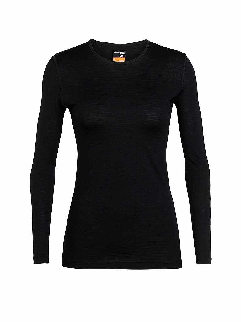 Maglia funzionale da donna Merino 200 Oasis LS nero M