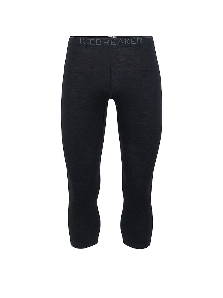 Pantaloni funzionali 3/4 da uomo Merino 200 Oasis nero S