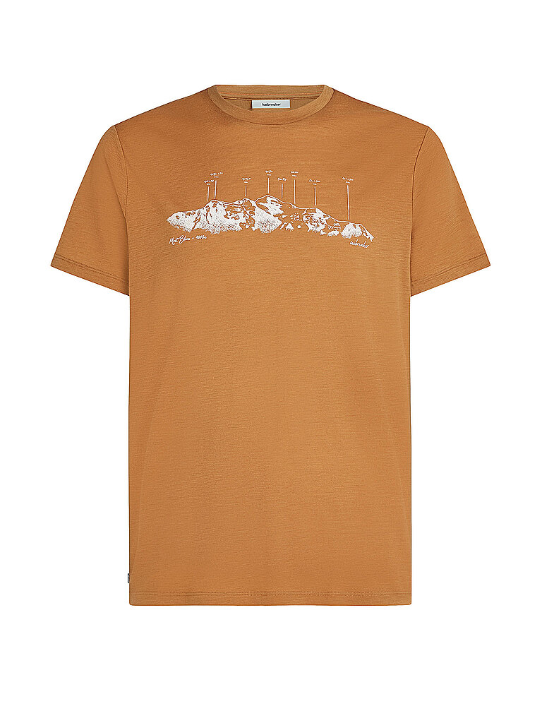 Maglietta tecnica da uomo Massif Trail 150 senape L
