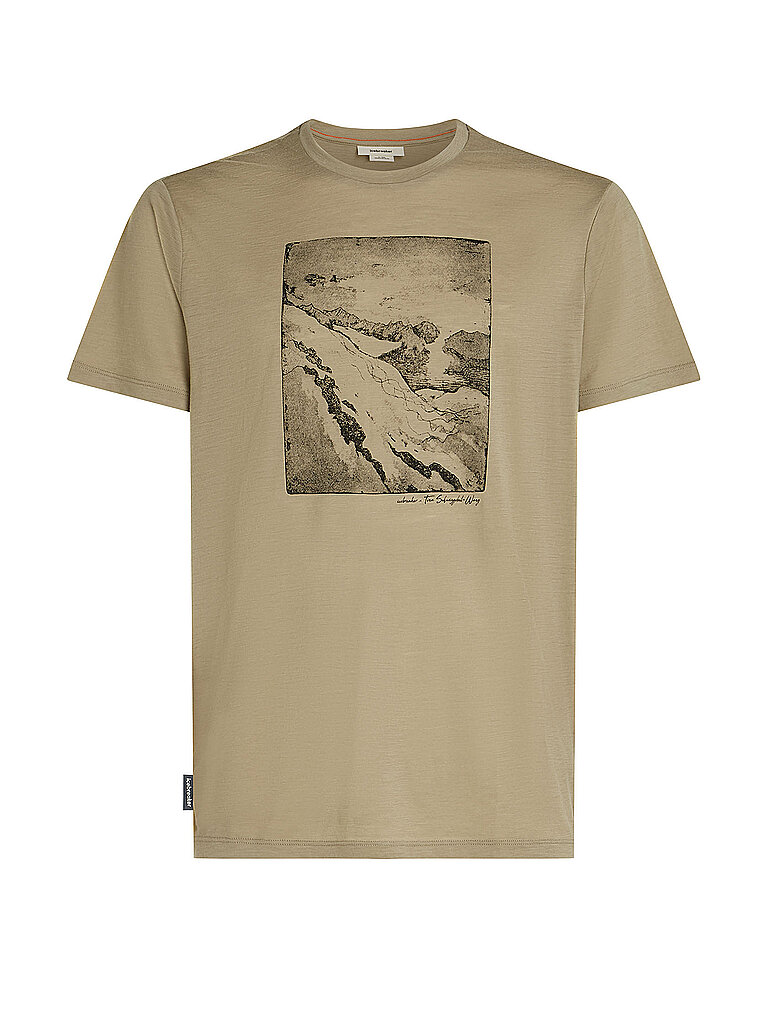 Maglietta tecnica da uomo Summit 150 beige S