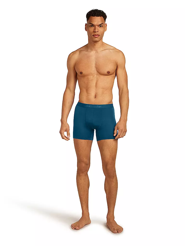 ICEBREAKER | Boxer da uomo Anatomica 125 Cool | Petrolio