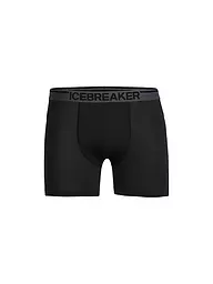 ICEBREAKER | Herren Boxershort Merino Anatomica | Nero