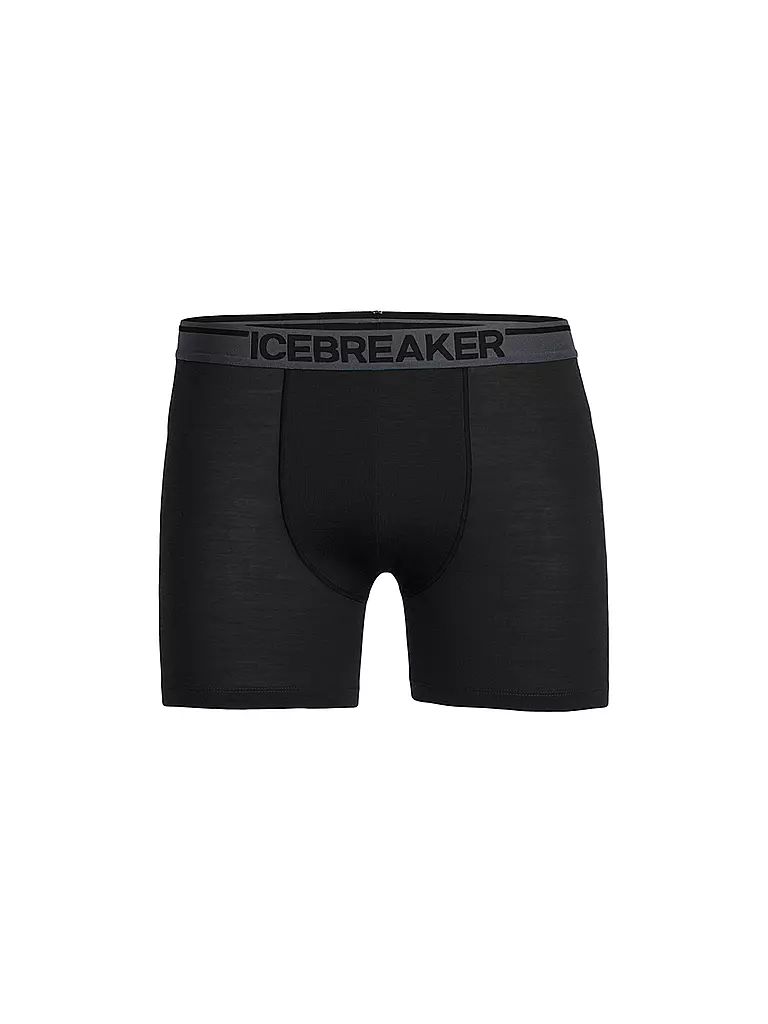 ICEBREAKER | Boxer da uomo Merino Anatomica | Nero