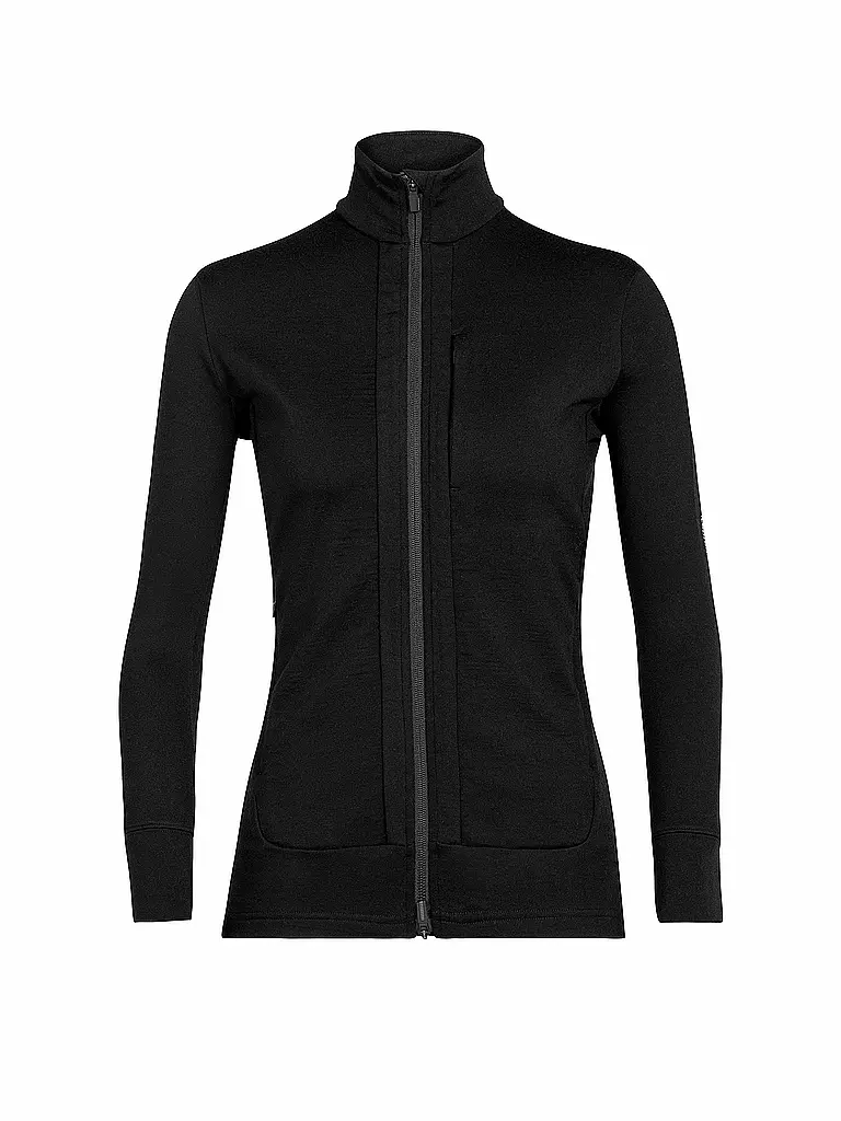 ICEBREAKER | Damen Fleecejacke Quantum III | Nero