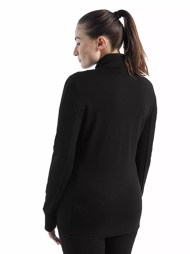 ICEBREAKER | Damen Fleecejacke Quantum III | Nero