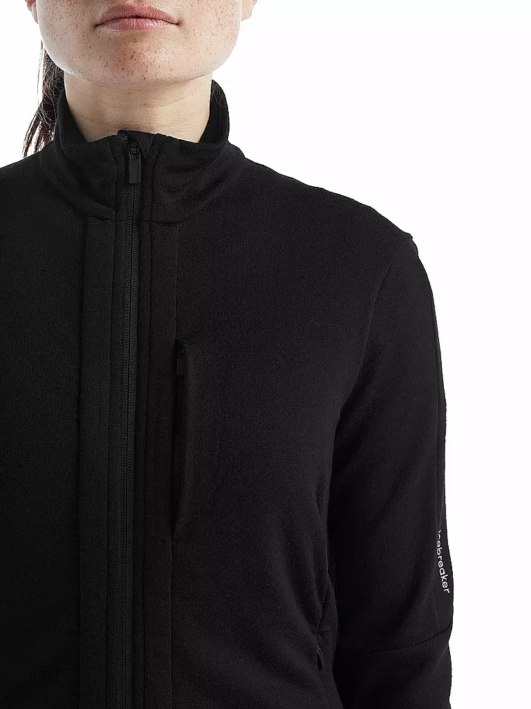ICEBREAKER | Damen Fleecejacke Quantum III | Nero
