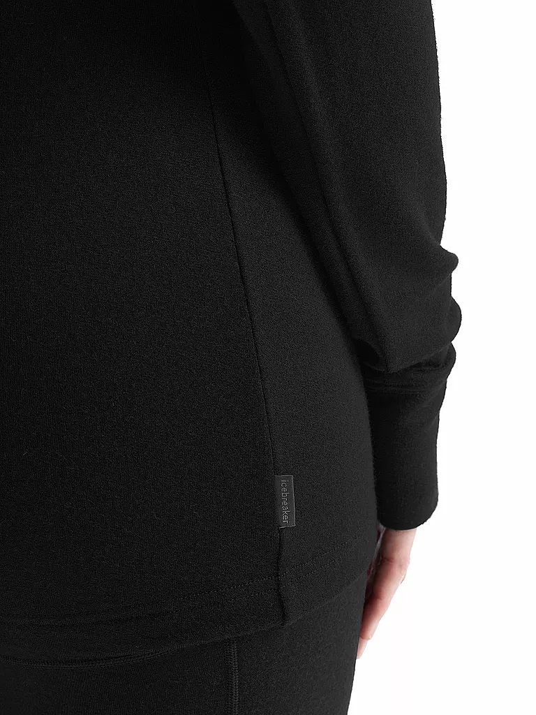 ICEBREAKER | Damen Fleecejacke Quantum III | Nero