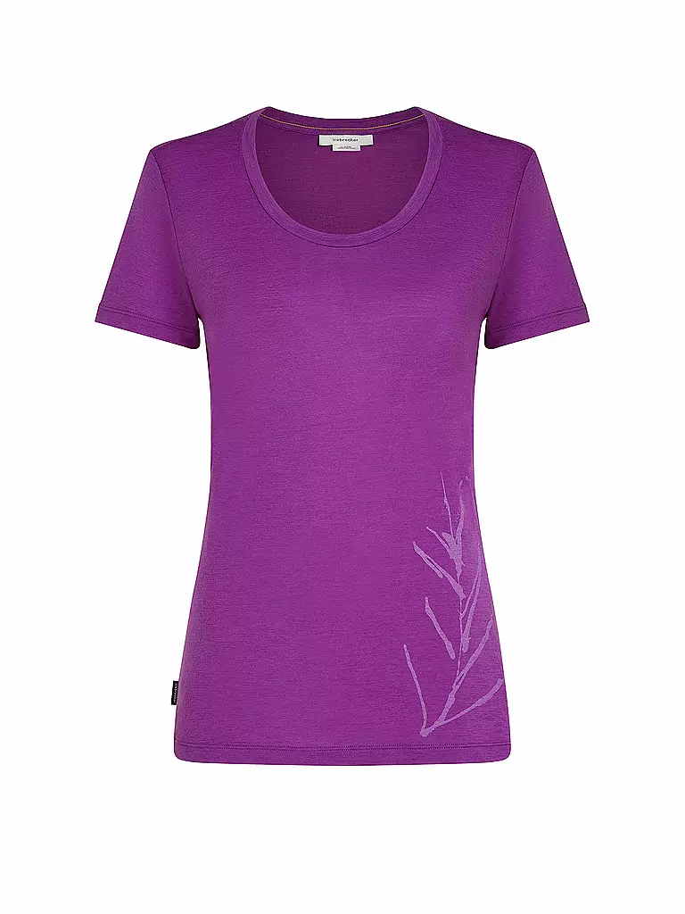 ICEBREAKER | Damen Funkionsshirt Panax 150 Tech | Lilla