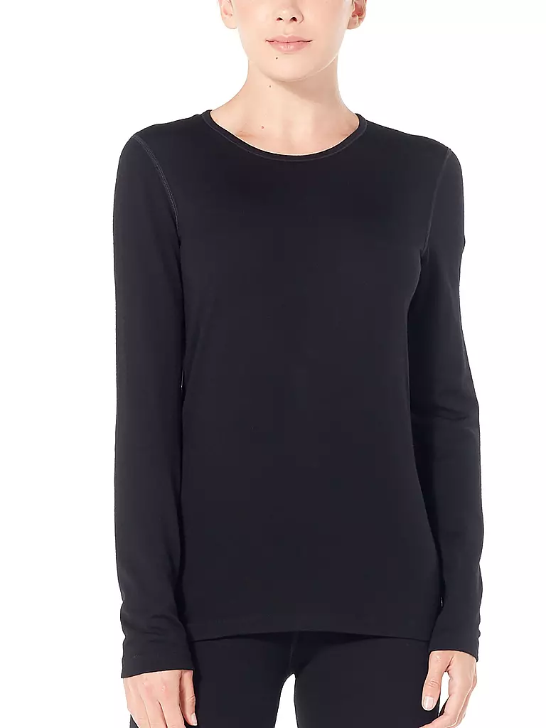 ICEBREAKER | Damen Funktionsshirt 260 Tech LS | Nero