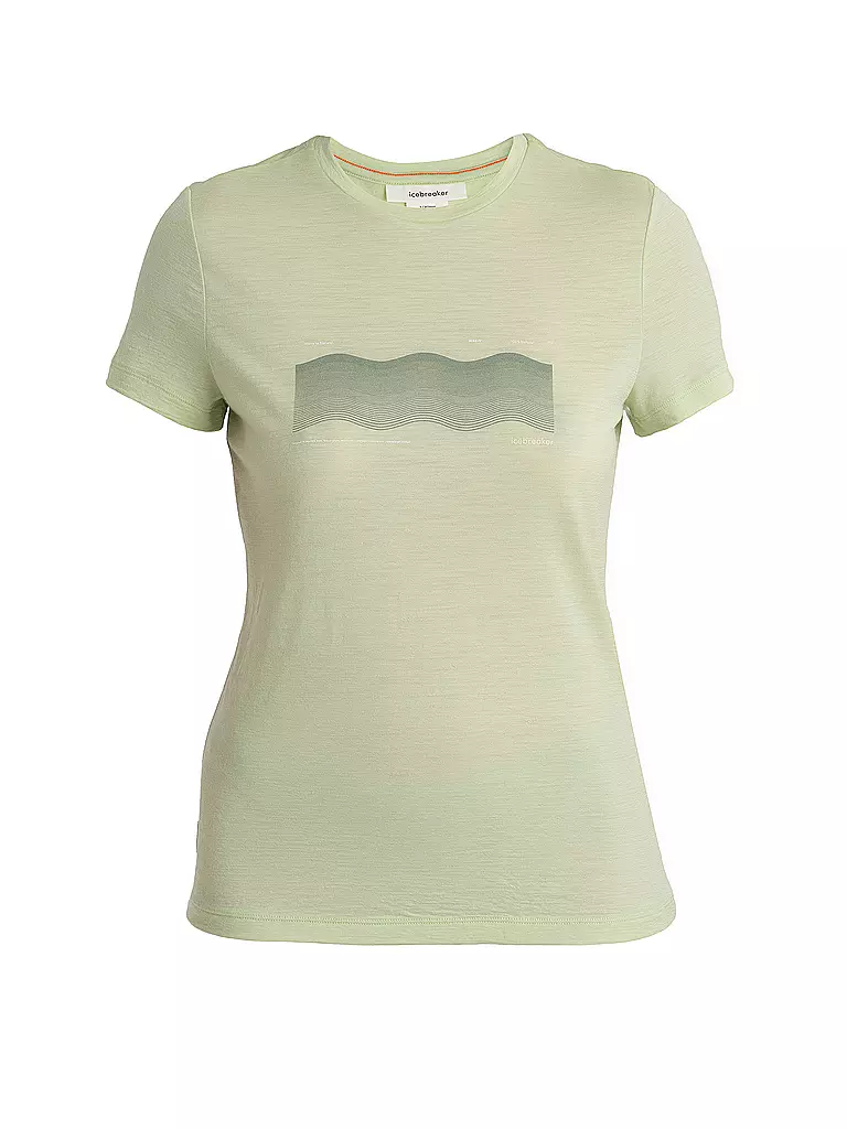 ICEBREAKER | Damen Funktionsshirt Merino 150 Tech Lite III Contour | Verde chiaro