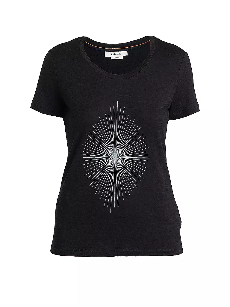 ICEBREAKER | Damen Funktionsshirt Merino 150 Tech Lite III | Nero