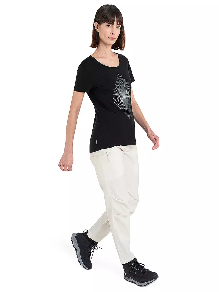 ICEBREAKER | Damen Funktionsshirt Merino 150 Tech Lite III | Nero