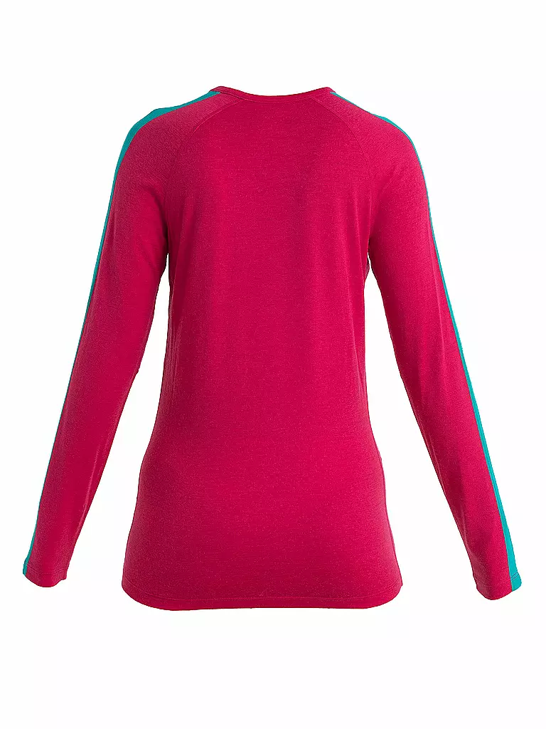 ICEBREAKER | Damen Funktionsshirt Merino 200 Sonebula | Fucsia