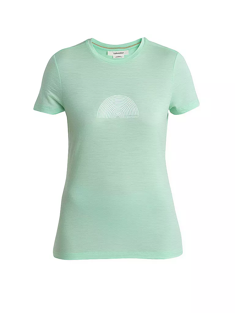 ICEBREAKER | Damen Funktionsshirt Shie 150 Tech Lite3 | Verde chiaro