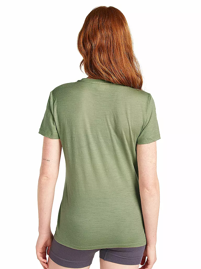 ICEBREAKER | Damen Funktionsshirt Single 150 Tech | Oliva