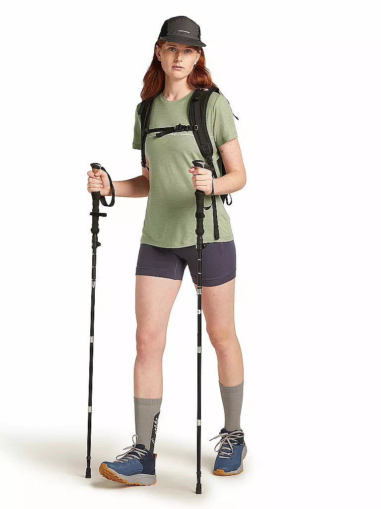 ICEBREAKER | Damen Funktionsshirt Single 150 Tech | Oliva