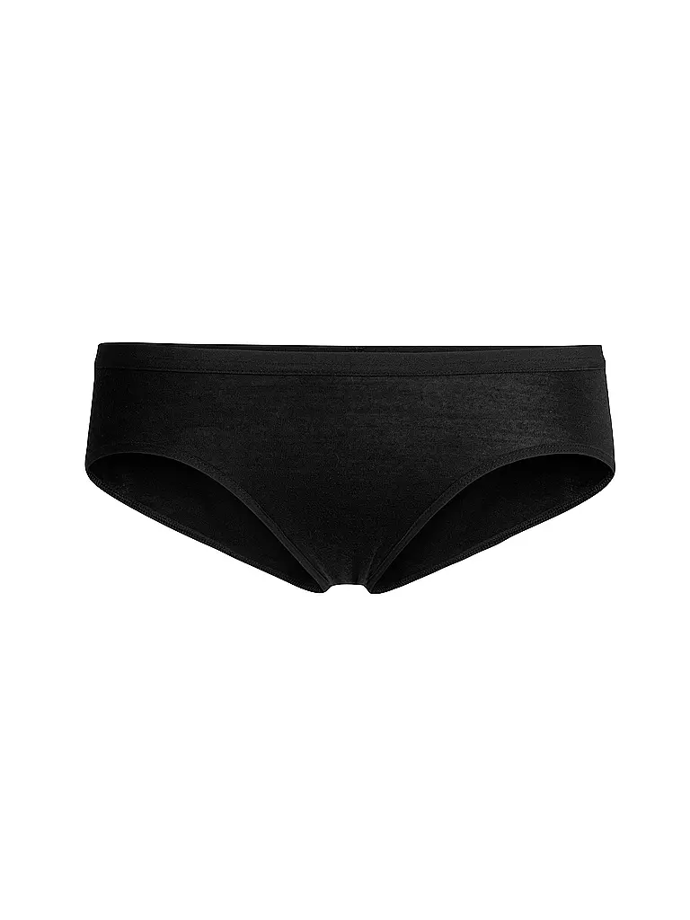ICEBREAKER | Damen Slip Merino Siren Hipkini | Nero