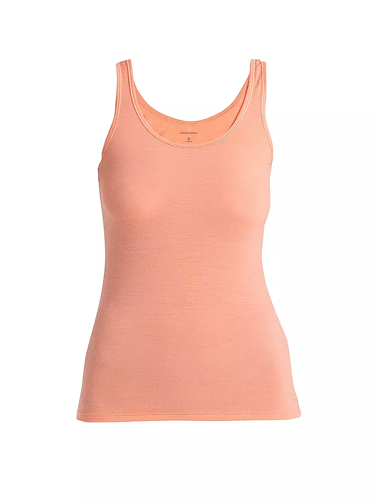 ICEBREAKER | Damen Tank 150 Merino Siren | Corallo