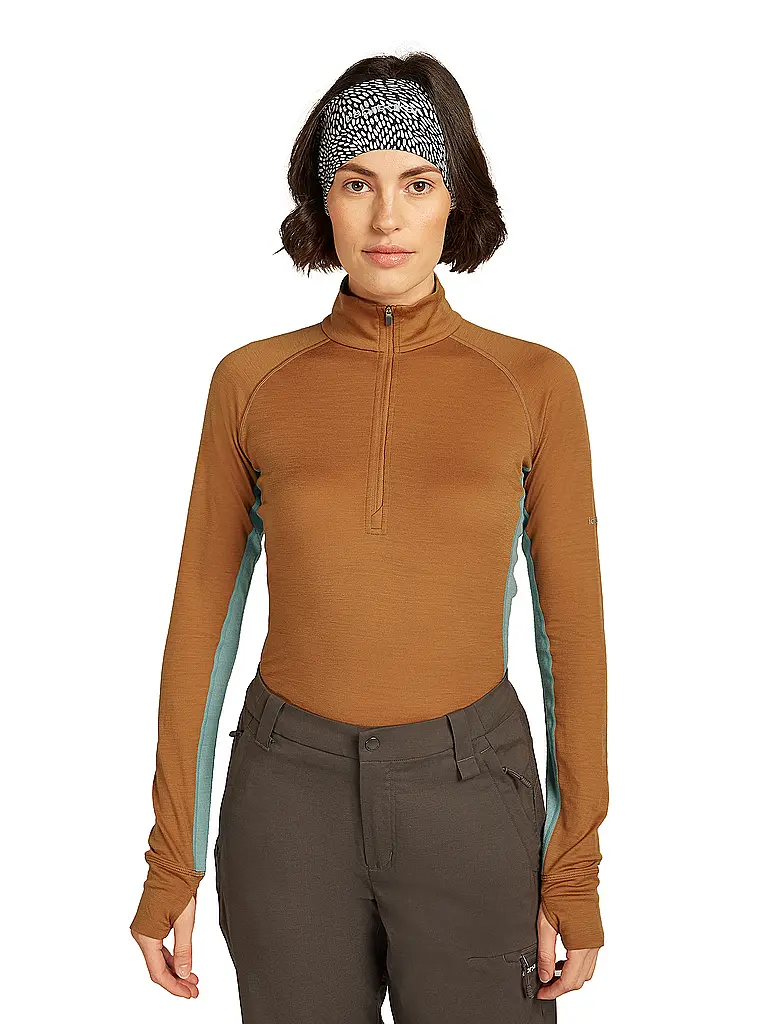 ICEBREAKER | Fascia Flock 200 Merino Snow | Nero