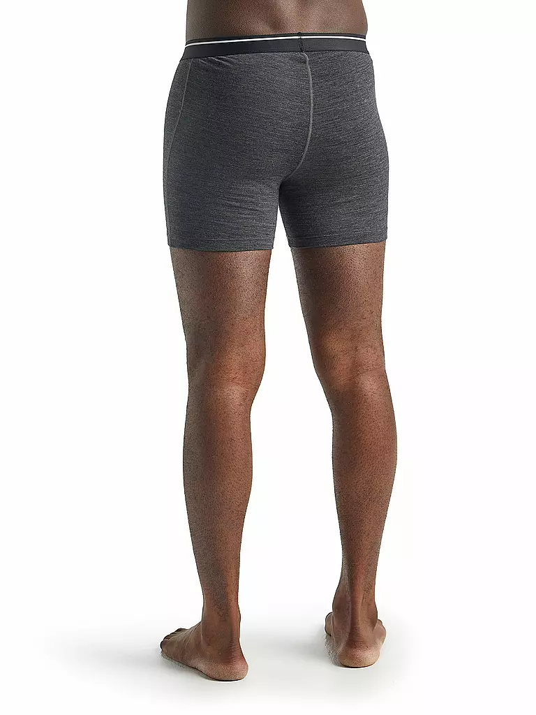 ICEBREAKER | Herren Boxershort Merino Anatomica | Grigio