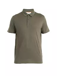 ICEBREAKER | Herren Funktionspolo Merino 150 Tech Lite3 | Oliva