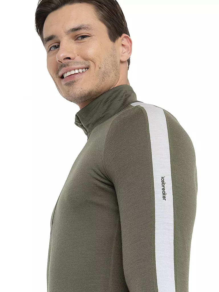 ICEBREAKER | Herren Funktionsshirt 200 ZoneKnit™ Merino | Oliva