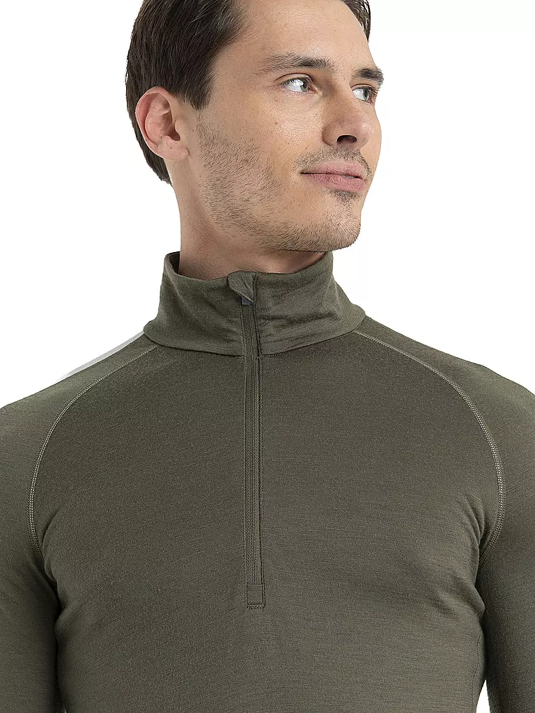 ICEBREAKER | Herren Funktionsshirt 200 ZoneKnit™ Merino | Oliva