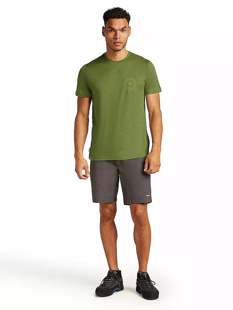 ICEBREAKER | Herren Funktionsshirt Hike 150 Tech | Oliva