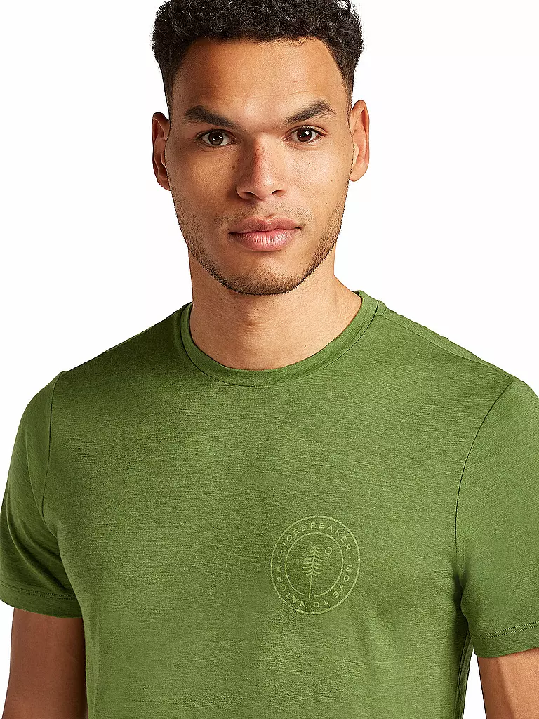 ICEBREAKER | Herren Funktionsshirt Hike 150 Tech | Oliva