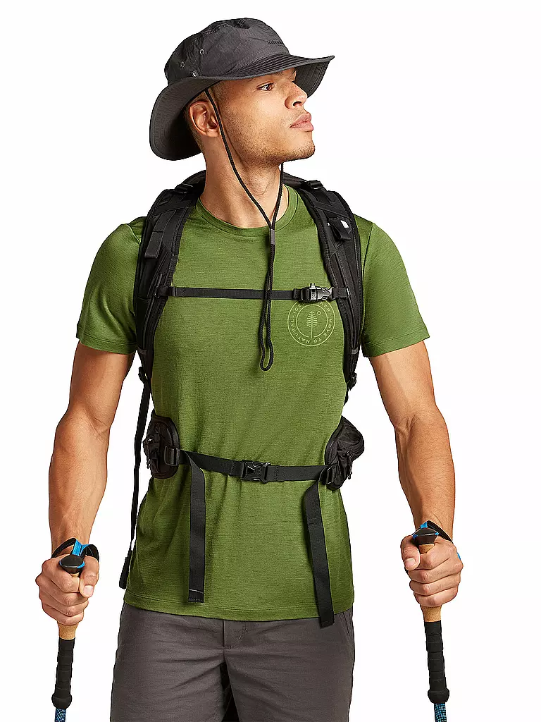 ICEBREAKER | Herren Funktionsshirt Hike 150 Tech | Oliva