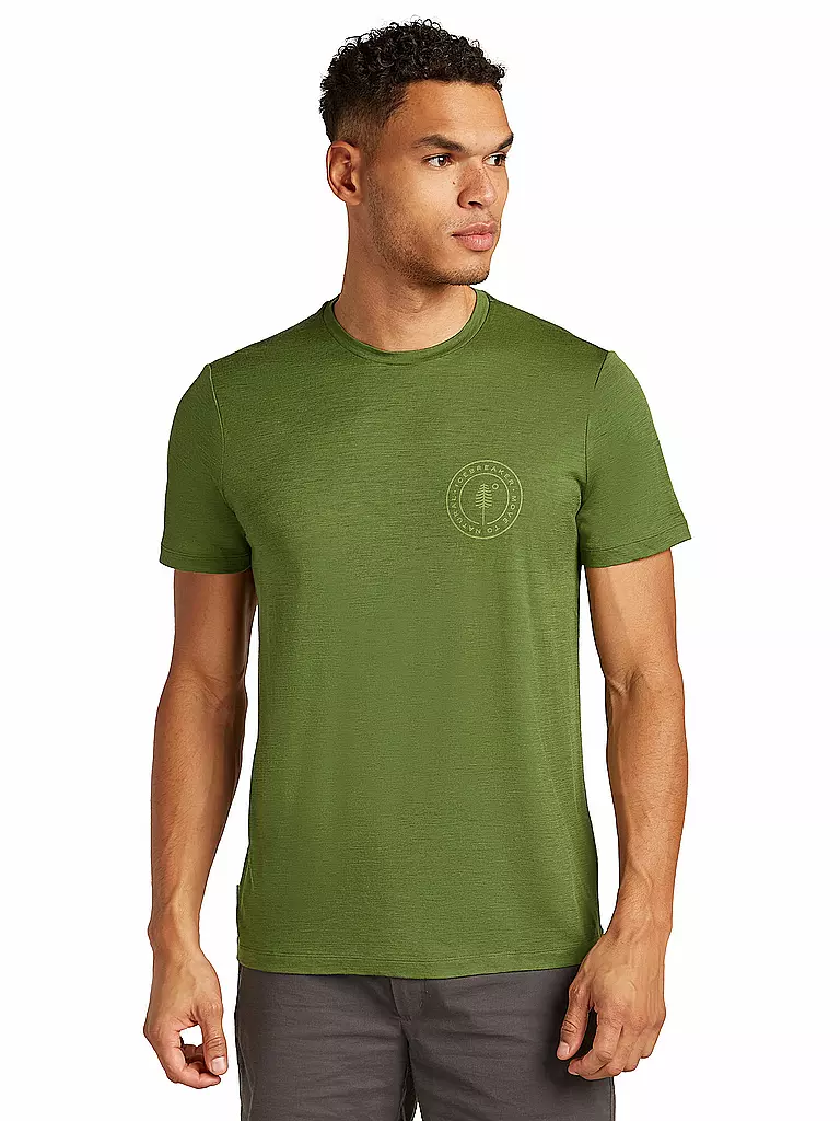 ICEBREAKER | Herren Funktionsshirt Hike 150 Tech | Oliva