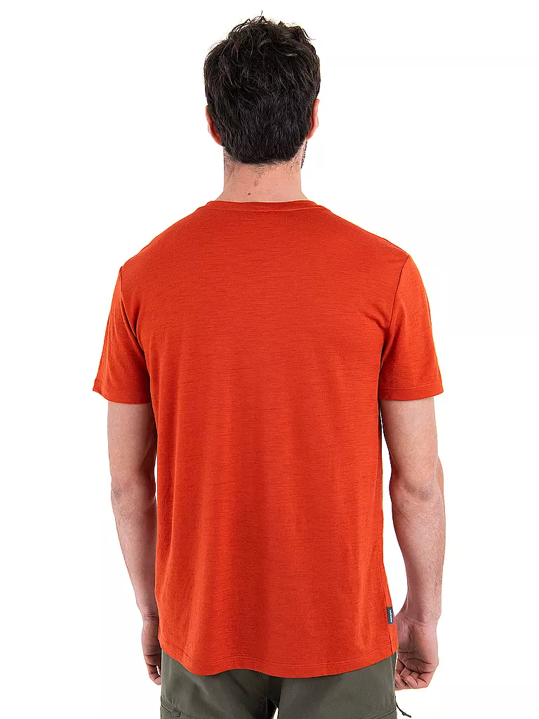 ICEBREAKER | Herren Funktionsshirt Merino 150 Tech Lite III Sunset Tech | Rame