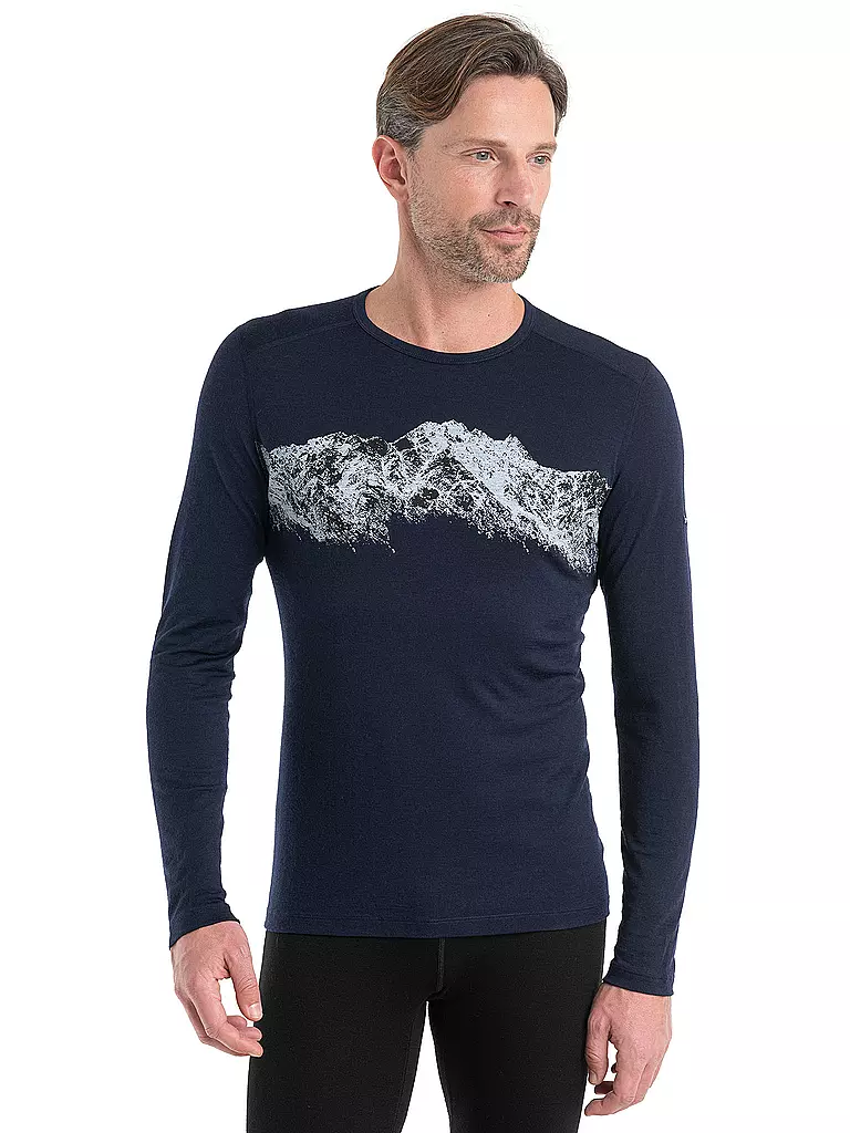 ICEBREAKER | Herren Funktionsshirt Merino 200 Oasis Thermo | Nero