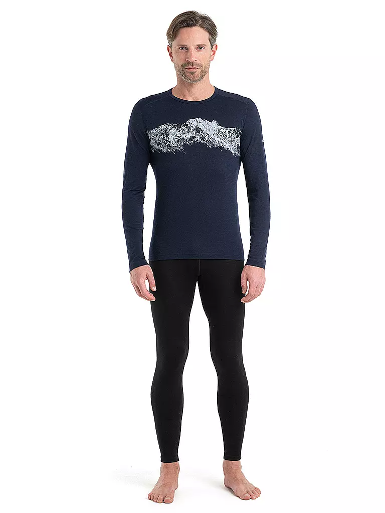 ICEBREAKER | Herren Funktionsshirt Merino 200 Oasis Thermo | Nero