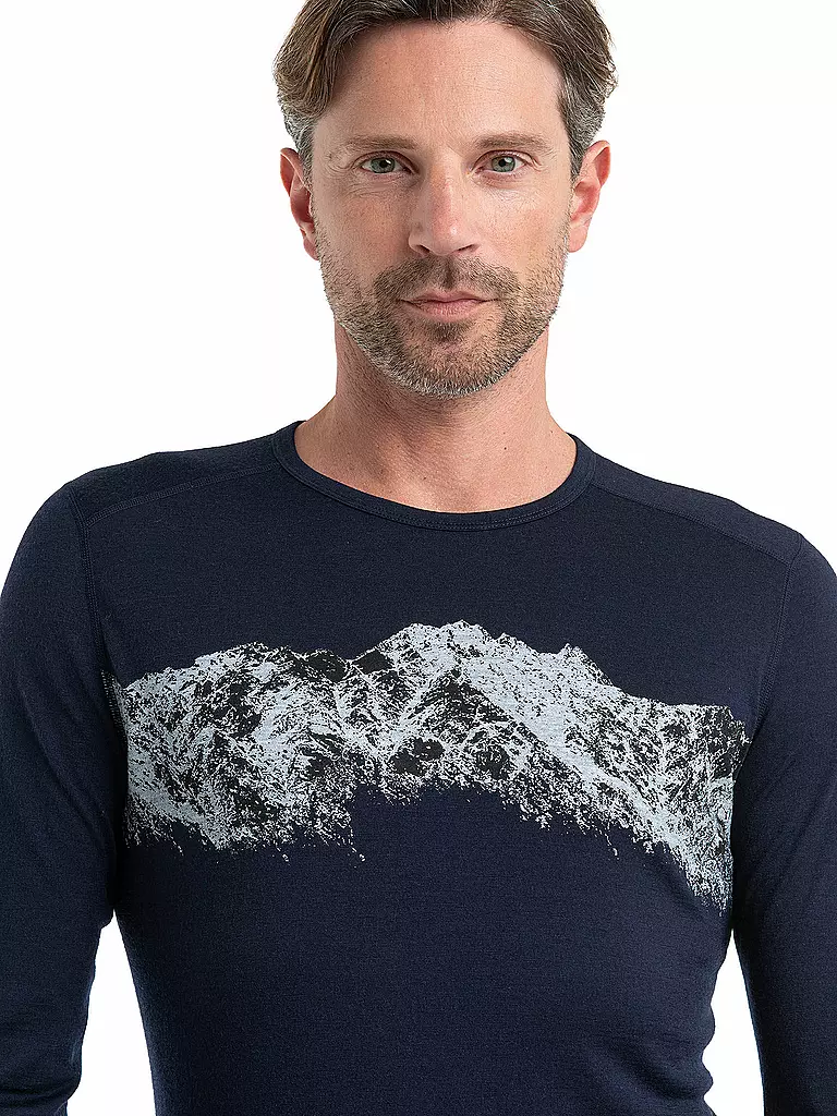 ICEBREAKER | Herren Funktionsshirt Merino 200 Oasis Thermo | Nero