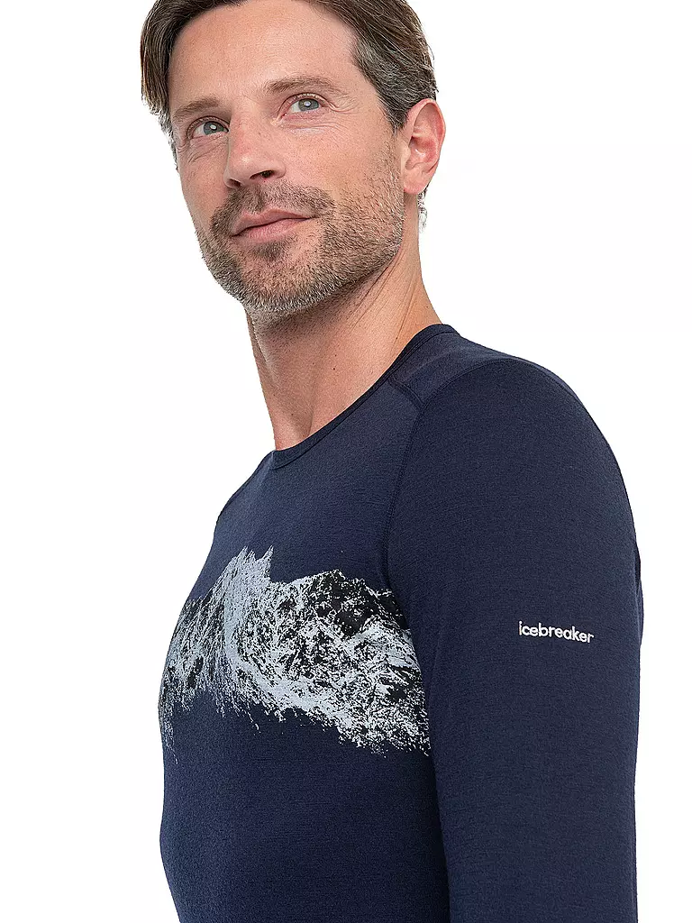 ICEBREAKER | Herren Funktionsshirt Merino 200 Oasis Thermo | Nero