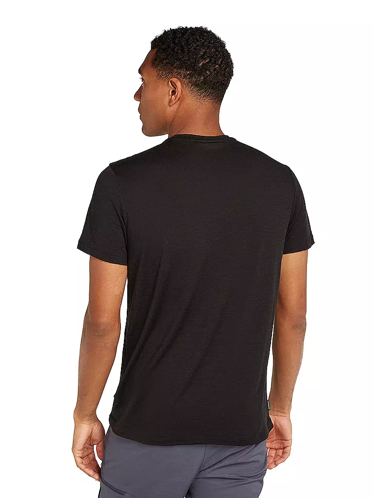 ICEBREAKER | Herren Funktionsshirt Natskitour Cool-Lite | Nero