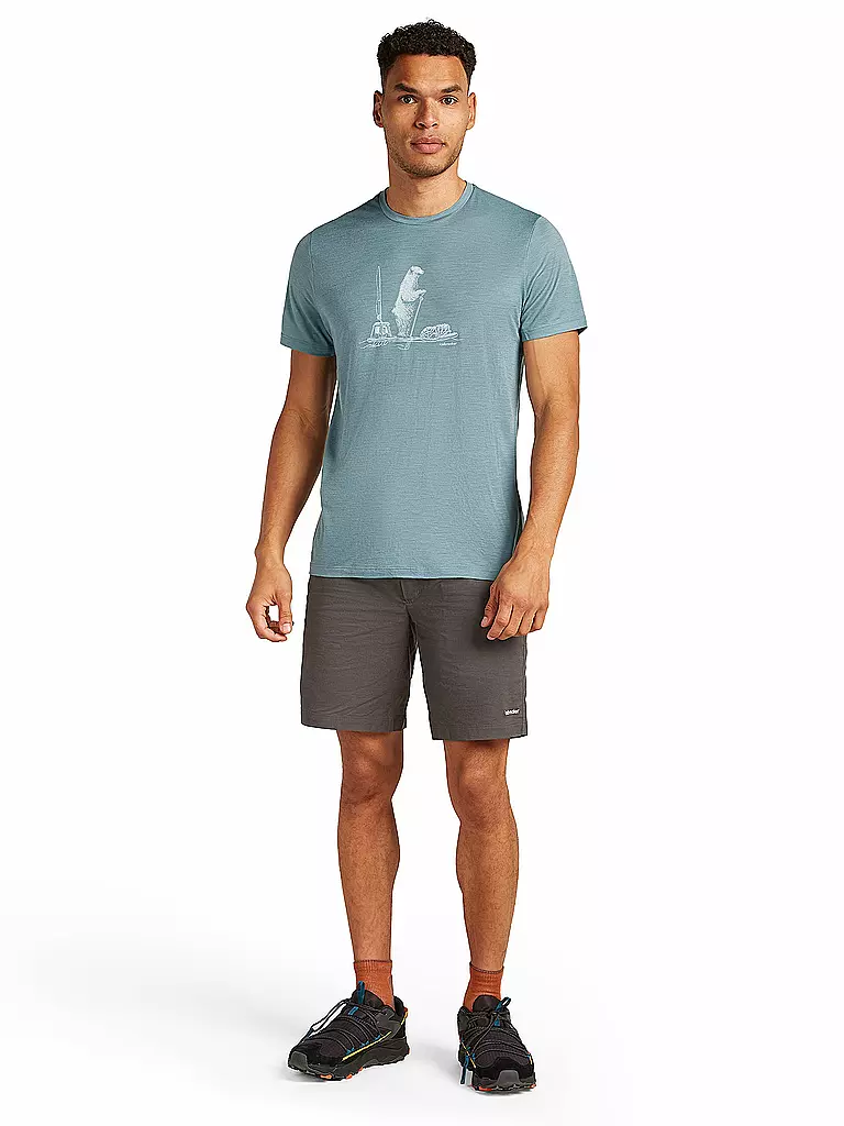 ICEBREAKER | Herren Funktionsshirt Paddle 150 Tech | Blu chiaro