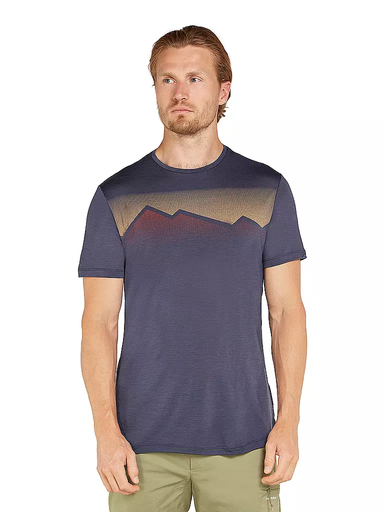 ICEBREAKER | Herren Funktionsshirt Rad Peak | Grigio
