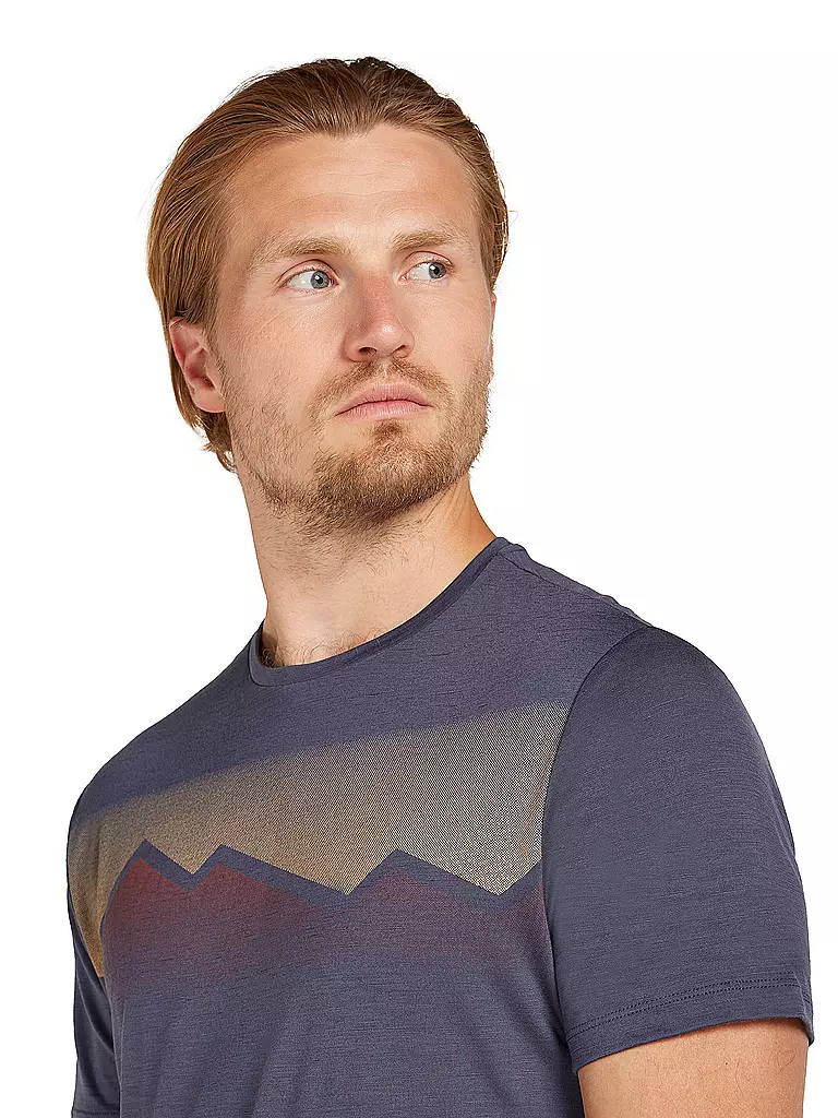 ICEBREAKER | Herren Funktionsshirt Rad Peak | Grigio
